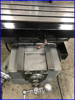 Bridgeport Mill Step Pulley 9 X 42 Table. 1 Hp Step Pulley 2 Axis DRO