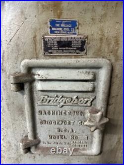 Bridgeport Milling Machine Bridgeport Milling Machine