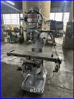 Bridgeport Milling Machine 1HP 220V 3PH WithDigital Readout & Powerfeed +++ Bridgeport Milling Machine 1HP 220V 3PH WithDigital Readout & Powerfeed +++