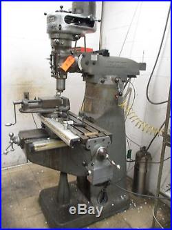 Bridgeport Milling Machine, 1HP with Powerfeed, CNC Controller