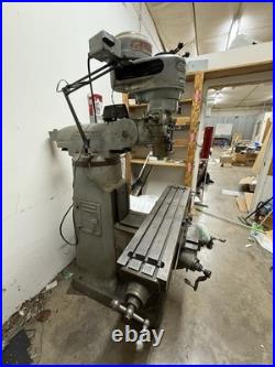 Bridgeport Milling Machine 1 HP For Sale