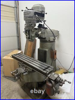 Bridgeport Milling Machine 1 HP For Sale