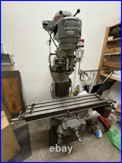 Bridgeport Milling Machine 1 HP For Sale