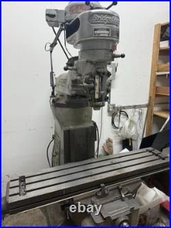Bridgeport Milling Machine 1 HP For Sale
