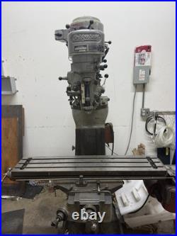 Bridgeport Milling Machine 1 HP For Sale