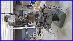 Bridgeport Milling Machine 2j Variable Speed Dro Power Feed 9 X 36 Table