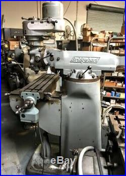Bridgeport Milling Machine 32 Table With Powerfeed