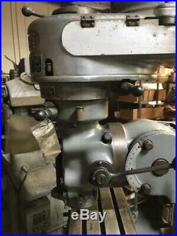 Bridgeport Milling Machine 32 Table With Powerfeed