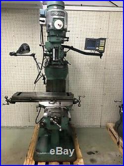 Bridgeport Milling Machine 36 Table, and DRO