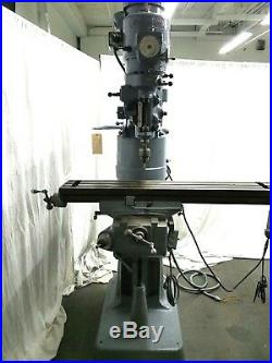 Bridgeport Milling Machine 42 inch Mill Miller 2HP with Rare Shaping Attachment