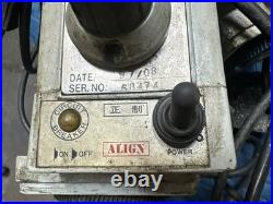 Bridgeport Milling Machine Align & Well-Setting Servo Power Feeds Parts Units