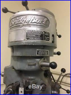 Bridgeport Milling Machine J-Head
