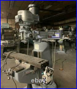 Bridgeport Milling Machine (Knee Mill) with Power Feed and DRO