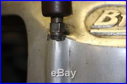 Bridgeport Milling Machine M Head with Collets, Arbors, End Mills 1/2hp 3ph 220v