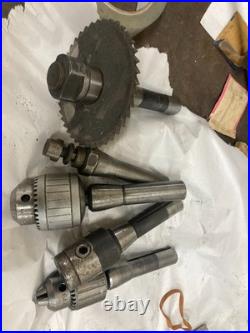 Bridgeport Milling Machine R8 Slitting Saw Tool Lot 1/2 Chucks Bridgeport Milling Machine R8 Slitting Saw Tool Lot 1/2 Chucks