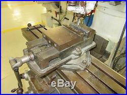 Bridgeport Milling Machine Step Pulley J Head R8 9 x 42 table