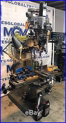 Bridgeport Milling Machine Ultimate Tooling Package Late Model 3-Axis DRO