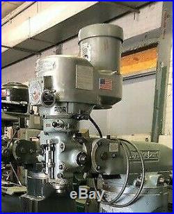 Bridgeport Milling Machine vari speed power feed 9x 42