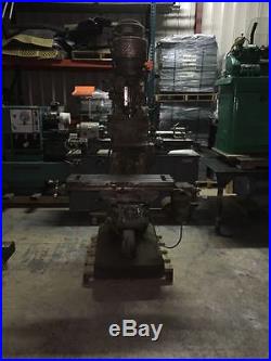 Bridgeport Milling Machine with 32 Table and Power Feed