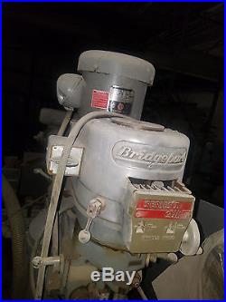 Bridgeport Milling Machine with Broaching/Slotting Attachment