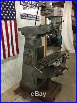 Bridgeport Milling Machine with Power Feed