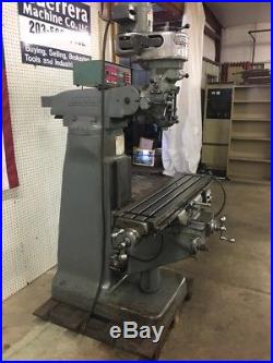 Bridgeport Milling Machine with Power Feed & DRO
