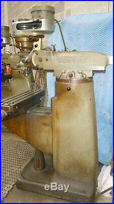 Bridgeport Milling Machine with Trava Dials, 32 nch Table