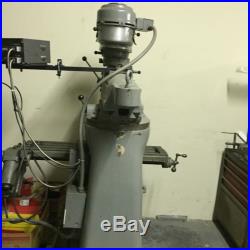 Bridgeport Milling Machine, with power feed and digital readout
