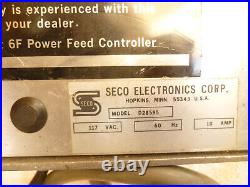 Bridgeport Seco Power Feed Components D28595 Control /Boehm Motor. Parts/Repair