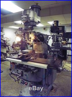 Bridgeport Series 1 2 HP Vertical Mill Milling Machine with DRO, Vise, Collets