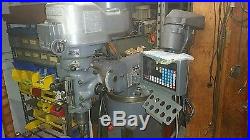 Bridgeport Series 1, 2 HP Vertical Mill Milling Machine with DRO and Power Feed