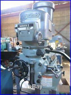 Bridgeport Series 1 2hp Milling Machine 9x42 with DRO & Feed