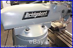 Bridgeport Series 1 2hp vertical mill with DRO, 9 x 42 table And mill vise