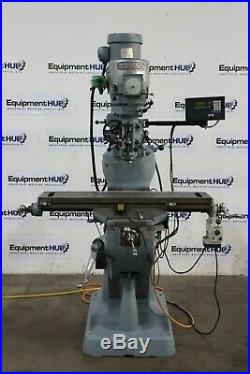 Bridgeport Series 1 9 x 42 Variable Speed Vertical Milling Machine, Newall DRO