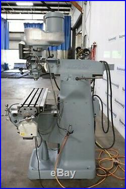 Bridgeport Series 1 9 x 42 Variable Speed Vertical Milling Machine, Newall DRO