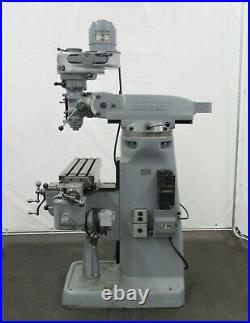 Bridgeport Series 1 J-Head Vertical Milling Machine, ID# M-094