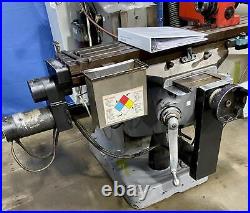 Bridgeport Series 1-J Vert Knee Mill, EZ Trak CNC Cntrl, 9 x 48 Powerfeed tbl