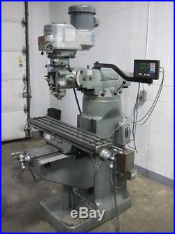 Bridgeport Series 1 Knee Mill 2HP R8 Variable Speed 2 AXIS Newall DRO System