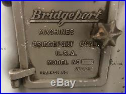 Bridgeport Series 1 Variable Speed Vertical Milling Machine