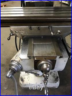 Bridgeport Series 1 Vertical Milling Machine With X power feed and Mitutoyo DRO