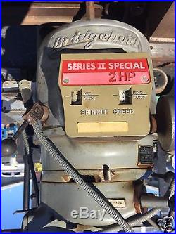 Bridgeport Series II Special Milling 2HP