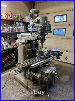Bridgeport Series II Special Milling Machine With Power Feed 11 x 58 Table