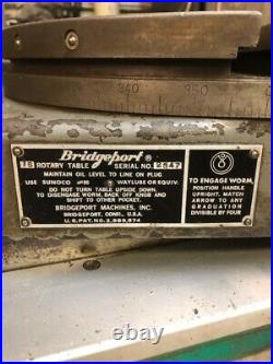 Bridgeport Series II Special Milling Machine With Power Feed 11 x 58 Table