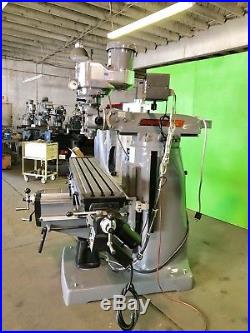 Bridgeport Series II Special Milling Machine With Power Feed and DRO Table 11 x 58