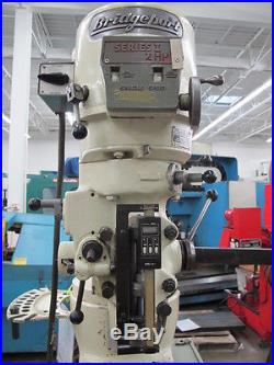 Bridgeport Series I 2 HP Variable Speed Vertical Mill with DRO