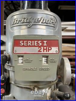 Bridgeport Series I, 2 Hp, Milling Machine, Very Clean, Rotatng Table Included