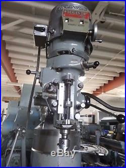 Bridgeport Series I 2 hp Vertical Milling Machine with DRO! VERY CLEAN SEE VIDEO