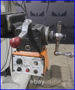 Bridgeport Series I 2hp Vertical Milling Machine Used