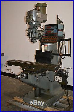 Bridgeport Series I 9 x 48 Variable Speed Milling Machine with Acu-Rite DRO