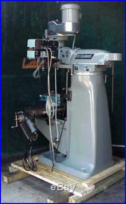 Bridgeport Series I Knee Type Mill 9 x 48 Milling Machine 2 Hp DRO Power Feed